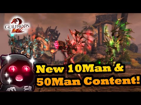 New 10 & 50 Man Content Coming! - Oct 31st 2022 Guild Wars 2 News