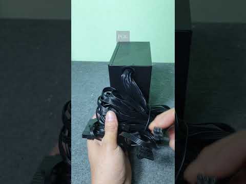 Unboxing the MSI MAG A650BN 650W - 80 Plus Bronze Power Supply #shorts