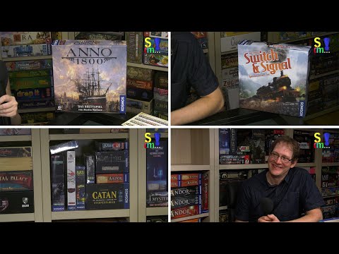 Neuheiten 2020 Kosmos (u.a. Anno 1800 + Switch & Signal) A. Fischer im Interview-Spiel doch mal...!
