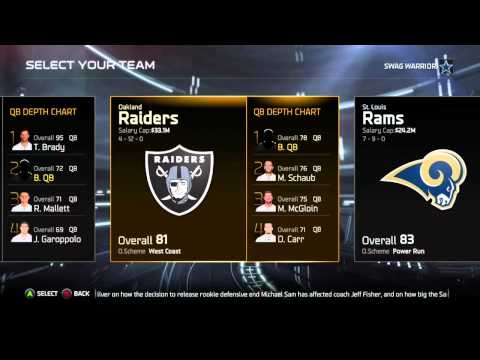 Madden 15 Career Mode - The Creation Ep.1