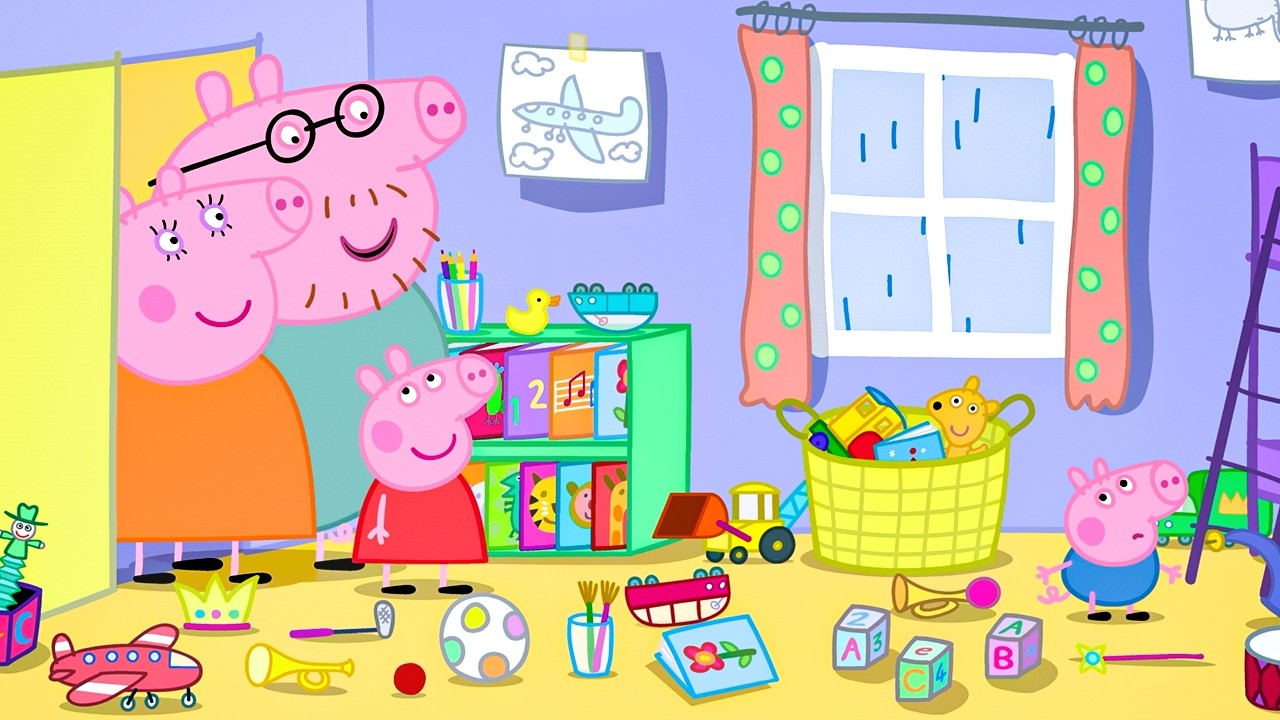 Rainy Day House Games ✨ Kids Videos 🐽 Peppa Pig Full Episodes | All New Peppa Pig Tales