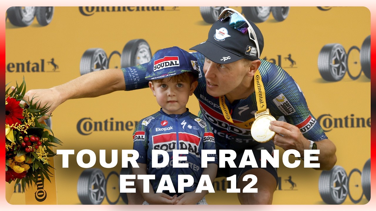 VICTORIA DE MERLIER EN LA ETAPA 12 DEL TOUR DE FRANCE, DONDE GAVIRIA SURIÓ UNA DURA CAÍDA | RESUMEN