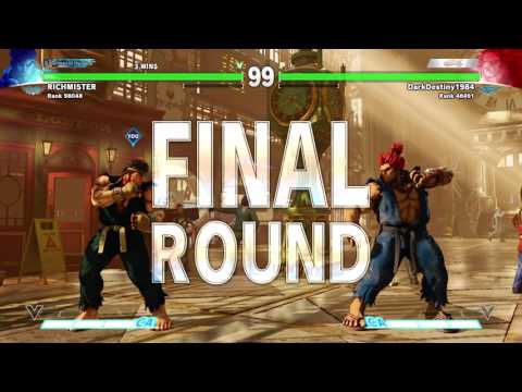 Learning the  Akuma matchup!