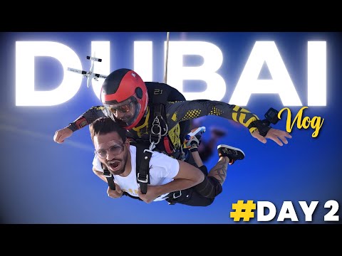 Thrilling 2nd Day in Dubai: Skydiving, Bike Safari, Car Safari, and Mesmerizing Belly Dance! 🌟