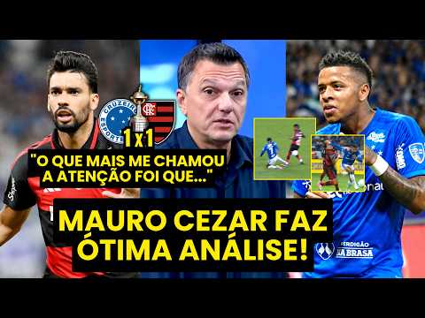 “NÃO É VERGONHA NENHUMA! O que o FLAMENGO FEZ contra o CRUZEIRO foi…” MAURO CEZAR ANALISA!