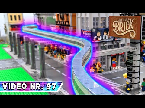 ILLEGALE Monorailschienen & 2 neue Stadthäuser | Meine Lego Stadt (New York & Marvel) Video Nr.: 97