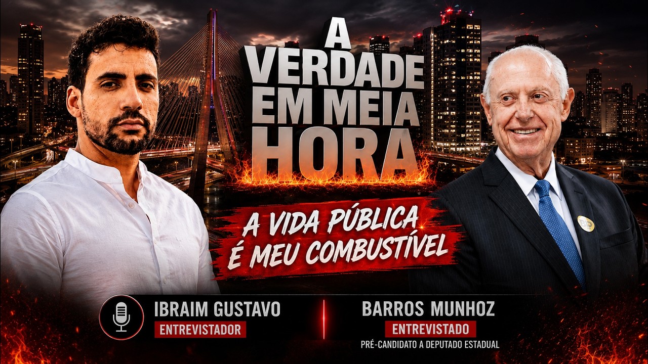 Barros Munhoz participa de entrevista na TV Amparo