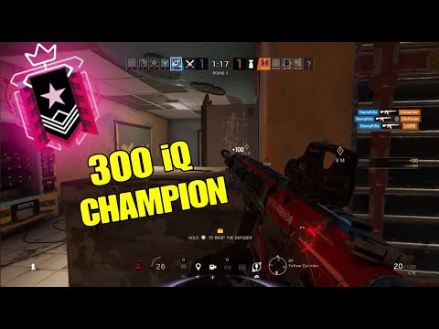 300 iq CHAMPION - Rainbow Six Siege - Ranked HighLights - Operation Void Edge