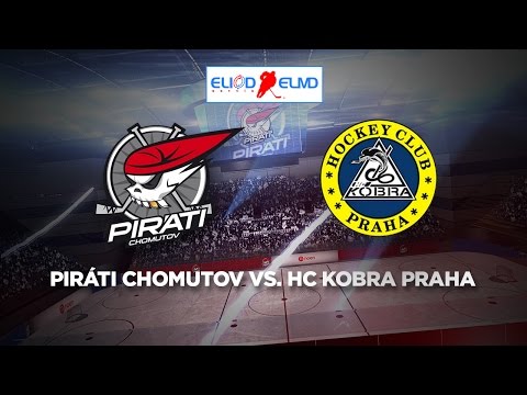 9. kolo ELIOD Extraliga mladšího dorostu: Piráti Chomutov - HC Kobra Praha