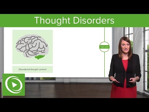 Thought Disorders – Psychiatry | Lecturio