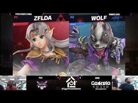 Panda Smash Monday 9/30/19 - Pace(Zelda) VS Ammo(Roy/Wolf) - Winners Semis