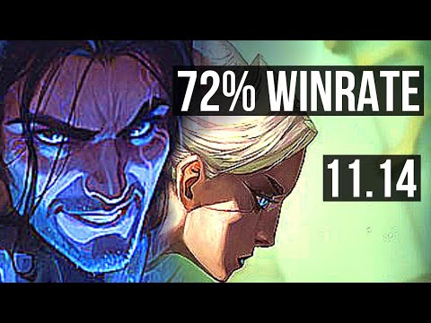 SYLAS vs CAMILLE (TOP) | 72% winrate, 11/3/9 | KR Master | v11.14