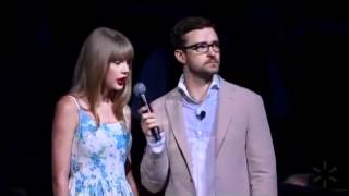 Taylor Swift&#39;s interview at Walmart Meeting (June 1st 2012)