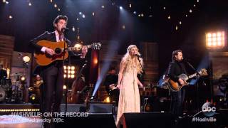 Jonathan Jackson, Clare Bowen and Sam Palladio Sing &quot;Borrow My Heart&quot; - Nashville On The Record