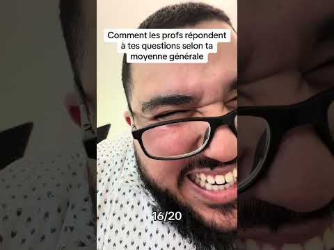 Comment les profs répondent à tes questions selon ta moyenne générale