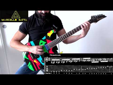 John Petrucci WILD STRINGDOM - Expanding your vocabulary - The chromatic scale EX 42 - Ibanez Jpm p1