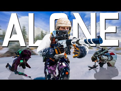 ALONE IN THE ICE - Vikendi Reborn - Solo vs Squad PUBG