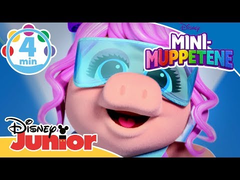 Mini-Muppetene | Musikkmedley med Mini-Muppetene 🎵- Disney Junior Norge