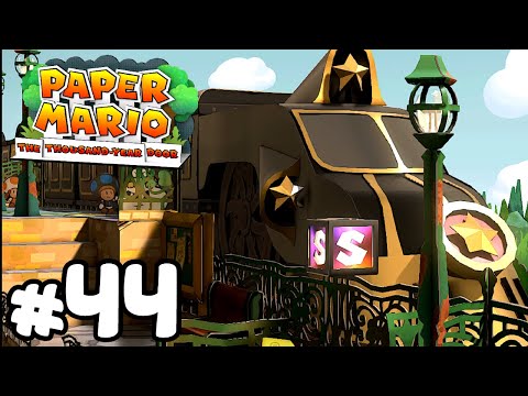 ALL ABOARD THE EXCESS EXPRESS in PAPER MARIO THE THOUSAND YEAR Nintendo Switch Gameplay (44)