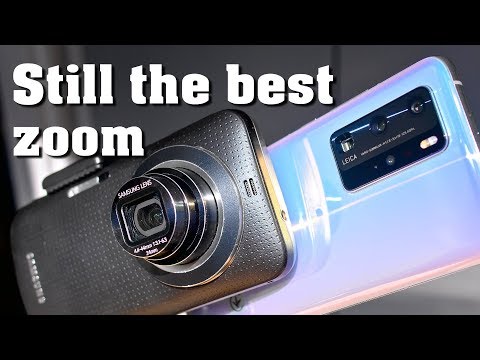 Huawei P40 Pro vs. Samsung Galaxy K Zoom - zoom comparison