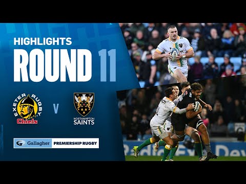 Exeter v Northampton - HIGHLIGHTS | Amazing Sleightholme Hat-Trick! | Gallagher Premiership 2023/24
