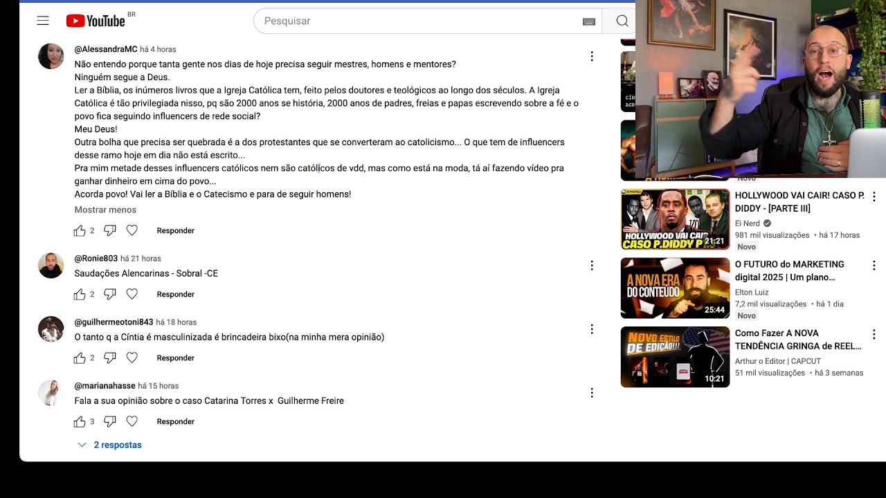 REAGINDO A COMENTÁRIOS |NOSSA OPINIAO VALE ALGUMA COISA?