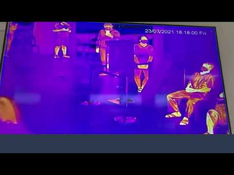 ติดตั้งระบบ "กล้องตรวจจับอุณหภูมิร่างกาย" @โรงพยาบาลสันทราย เชียงใหม่