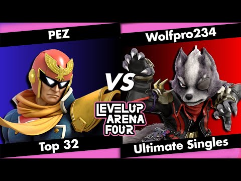 LEVELUP ARENA 4 Top 32- PEZ (Captain Falcon) Vs. Wolfpro234 (Wolf)