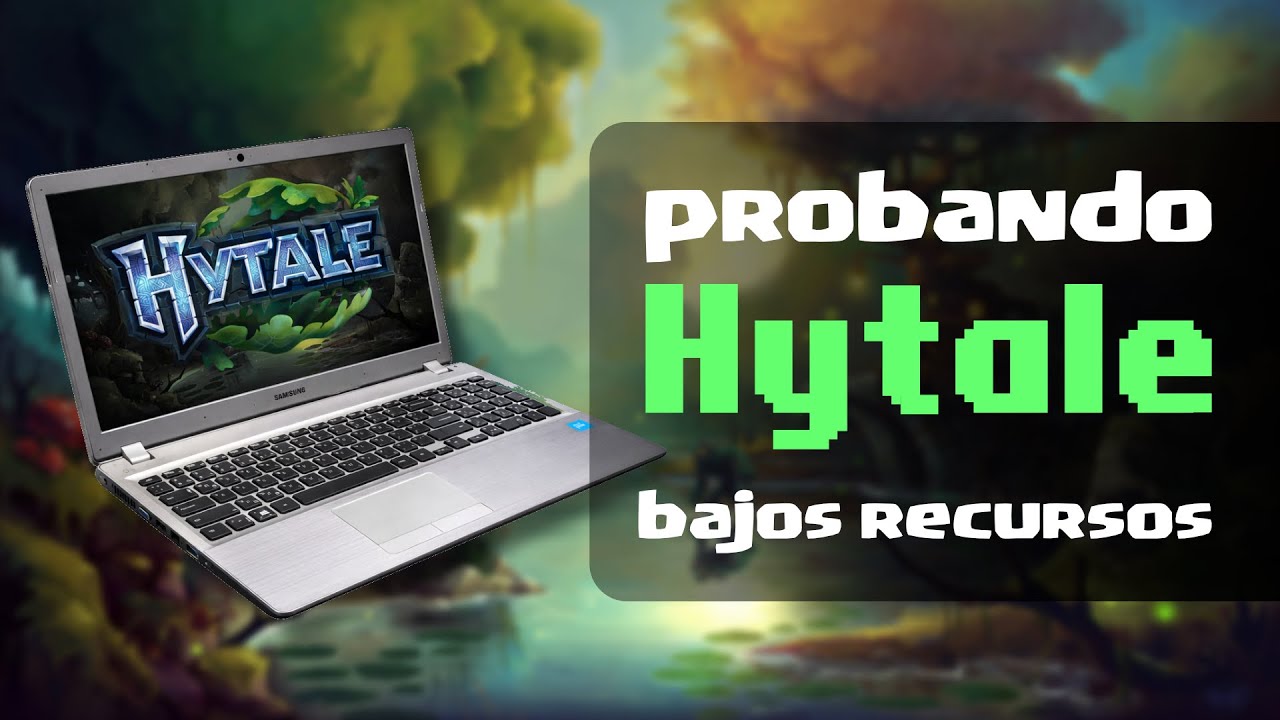 Probadno Hytale en un equipo de bajos recursos #hytale #minecraft #xdoofy92