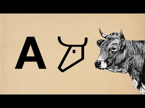 Who invented the letter A?