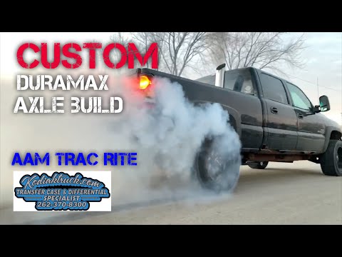 CUSTOM AAM TRACRITE AXLE BUILD WITH KODIAK TRUCK