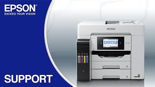 Video 0 of Product Epson EcoTank ET-5850 (L6570) All-in-One Printer