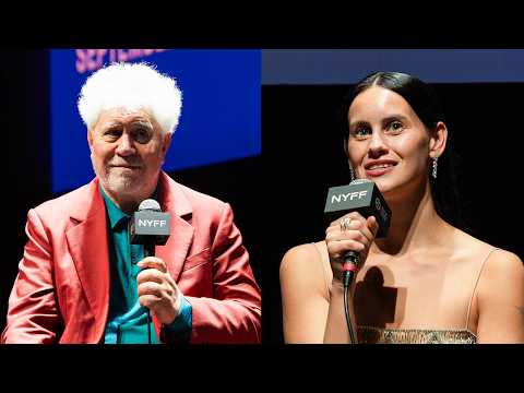 Pedro Almodóvar and Milena Smit on Bitter Christmas
