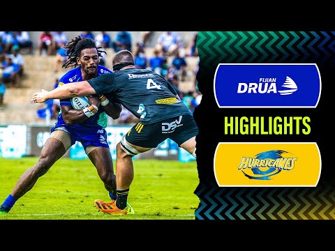 Super Rugby Pacific 2023 | Fijian Drua v Hurricanes | Rd 11 Highlights