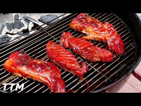 Country Style Pork Ribs on the Weber Kettle~Easy...