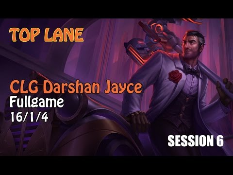CLG Darshan Jayce vs Rengar Top Lane Ranked Challenger Korea Full Game