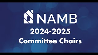 2024 2025 Committee Chair Video