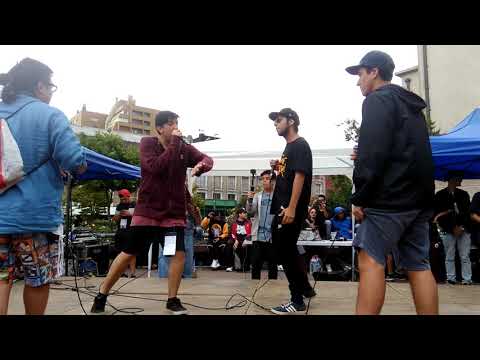 Pepe Grillo vs Rodamiento vs Temple vs Dego - Exhibición de freestyle