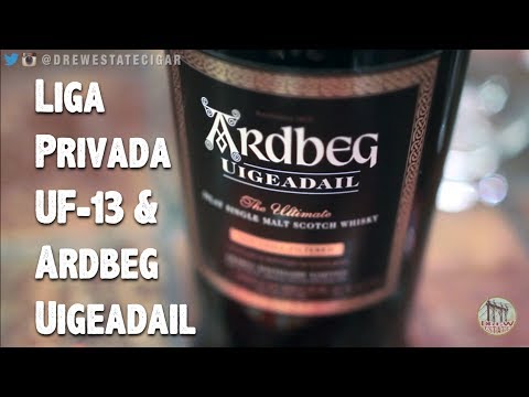 Liga Privada UF-13 Cigar & Ardbeg Uigeadail Scotch | Drew Estate Pairings Episode 10