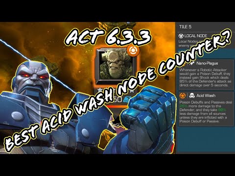 Act 6.3.3- Best Acid Wash Node Counter? Marvel Contest Of Champions