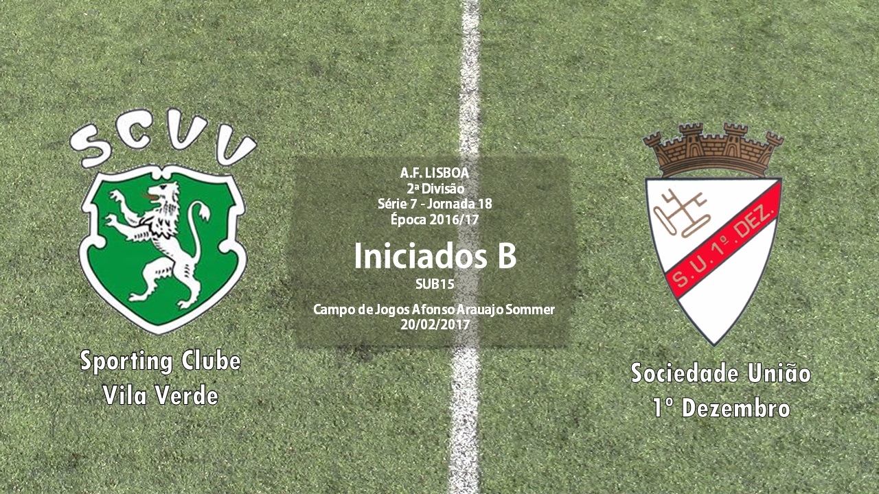 SC Vila Verde x SU 1º Dezembro