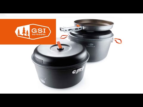 Gsi Outdoors Pinnacle Base Camper Large - virtuvės komplektas