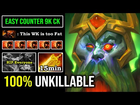 100% UNKILLABLE KING 15Min Radiance Crazy Skeletons Farm & EZ Counter 9K CHAOS KNIGHT Pro Guide DotA