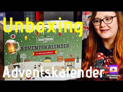 ADVENT CALENDAR UNBOXING | Craft Beer Advent Calendar 2025 || I love Christmas beer!!