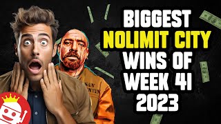 ⚡ BIGGEST NOLIMIT CITY WINS OF WEEK 41 - 2023!