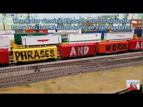 HO Scale - Conjunction Junction Model Train #schoolhouserock