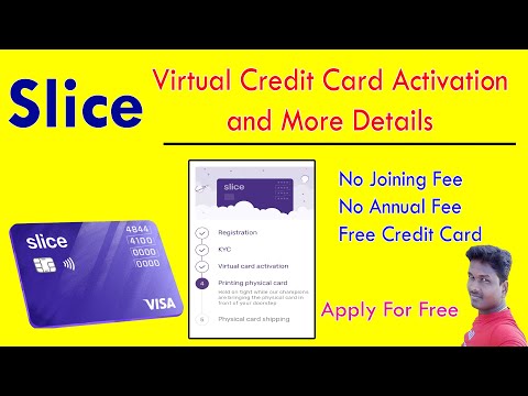 Slice Virual  Credit Card Activation details and Other details /Apply Slice Card in Online