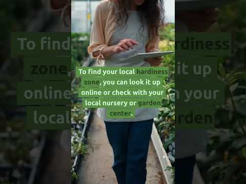 Understanding plant hardiness zones #shorts