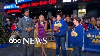 Mom&#39;s Half-Court Shot Wins Daughter Tuition Discount