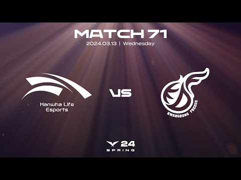 HLE vs KDF | Match71 Highlight 03.13 | 2024 LCK Spring Split